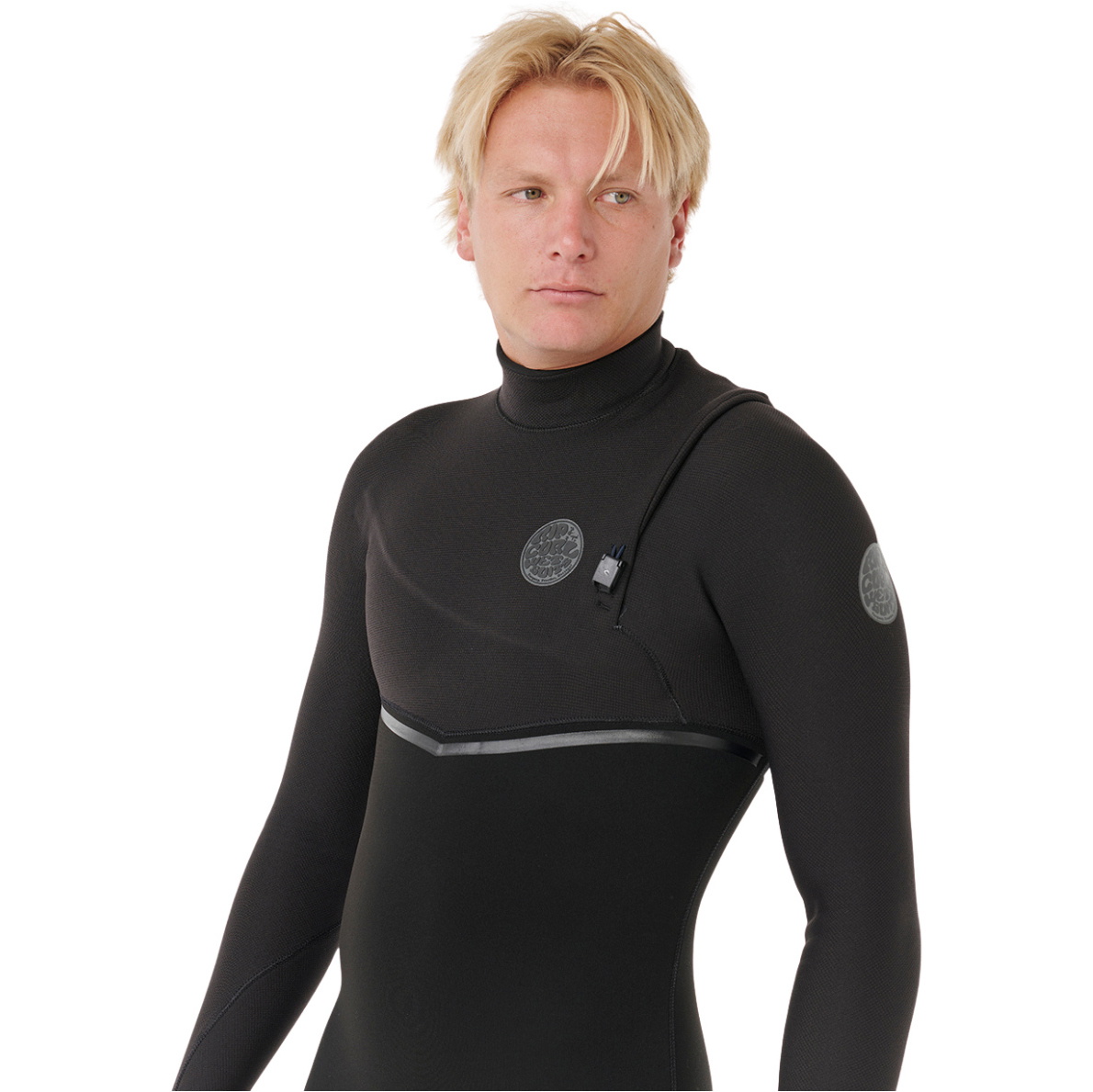 2026 Rip Curl Da Uomo E-Bomb 4/3mm Zip Free Muta 17MMFS - Black